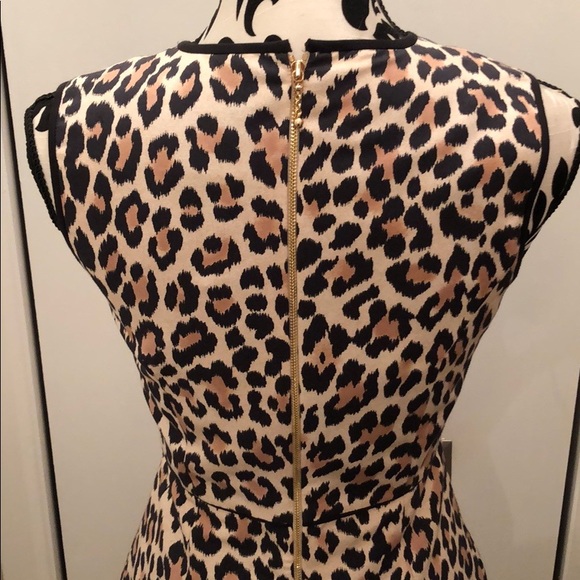 Kate Spade New York Paulina Leopard Dress 2 NWT - Picture 6 of 7